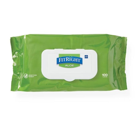 Medline Wipe Aloetouch Frag Free, 600PK MSC263954